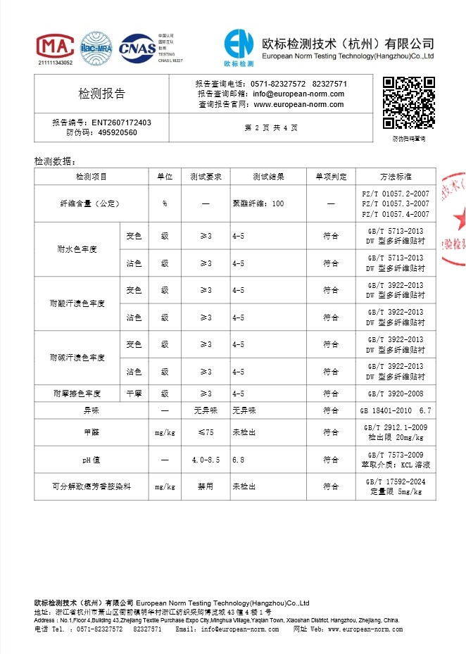 检测报告 - 第 2 页