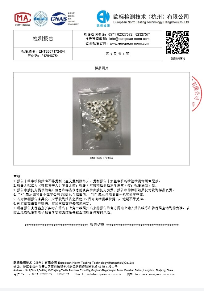 检测报告(迷你小卷)- 第 4 页