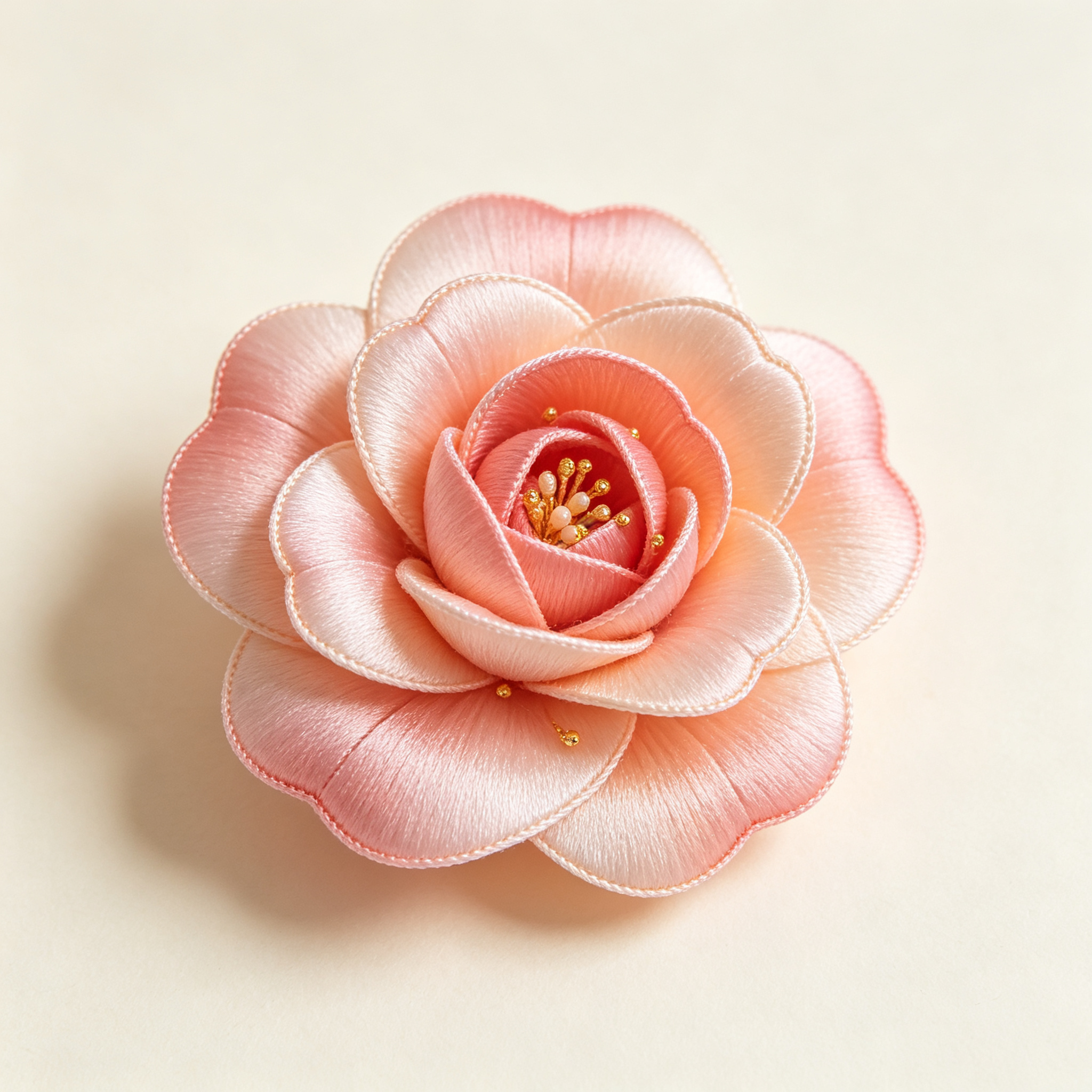 同色号丝绒缠花线色彩一致性展示